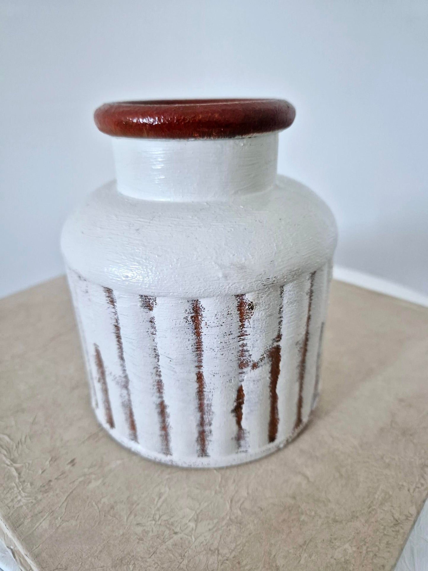 Gingerbread Rustic vase